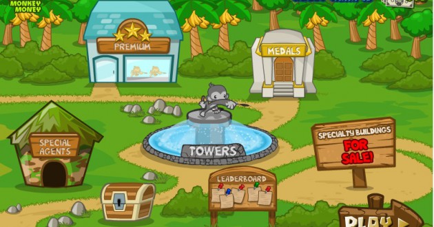 Tower Defense Bloons 5 Foto de pantalla