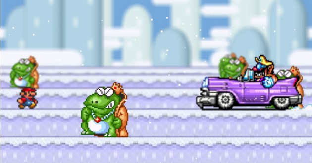 Mario Snow 2 Foto de pantalla